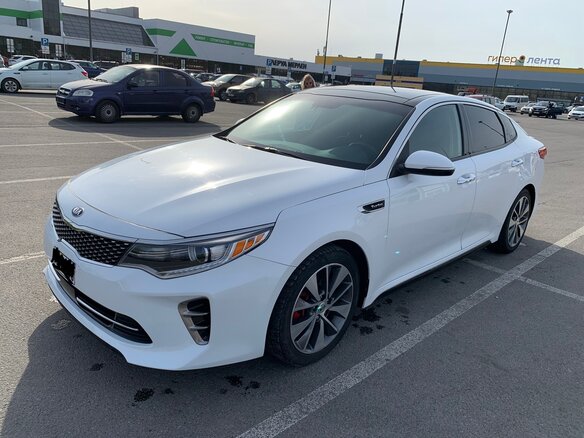 2016 Kia Optima IV, белый, 1680000 рублей - вид 1