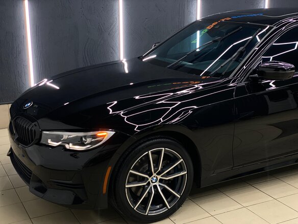 2019 BMW 3 серии 330i VII (G2x), чёрный, 3050000 рублей - вид 8