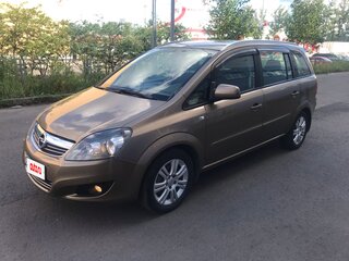 2012 Opel Zafira B Рестайлинг, бежевый, 728000 рублей, вид 1