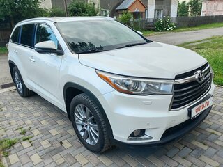 2014 Toyota Highlander III (XU50), белый, 3300000 рублей, вид 2