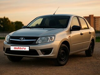 2016 Lada (ВАЗ) Granta I, серебристый, 310000 рублей, вид 1