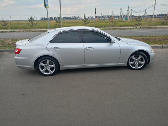 2005 Toyota Mark X I, серебристый, 1100000 рублей - вид 12