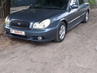 2002 Hyundai Sonata IV (EF) Рестайлинг, серый, 400000 рублей, вид 1