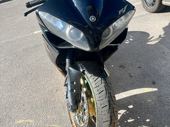 2008 Yamaha YZF-R1, чёрный, 650000 рублей - вид 8