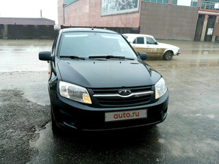 2015 Lada (ВАЗ) Granta I, чёрный, 620000 рублей, вид 1