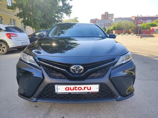 2020 Toyota Camry US Market VIII (XV70), чёрный, 2650000 рублей, вид 2