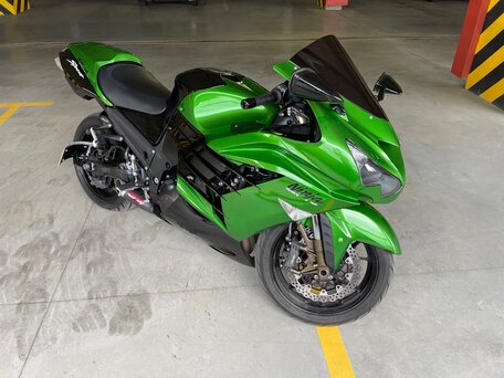 2006 Kawasaki ZX-14R, зелёный, 650000 рублей, вид 3