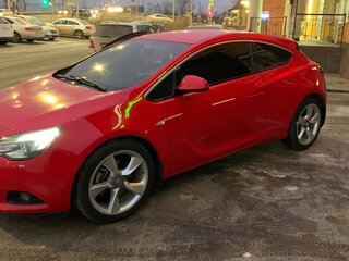 2012 Opel Astra GTC J Рестайлинг, красный, 535000 рублей, вид 4