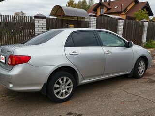 2008 Toyota Corolla AMT X (E140, E150), серебристый, 700000 рублей, вид 2