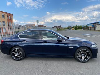 2013 BMW 5 серии 520i VI (F10/F11/F07) Рестайлинг, синий, 2470000 рублей, вид 3