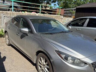 2016 Mazda 3 III (BM) Рестайлинг, серебристый, 1500000 рублей, вид 3