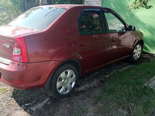 2011 Renault Logan I Рестайлинг, пурпурный, 555000 рублей, вид 3