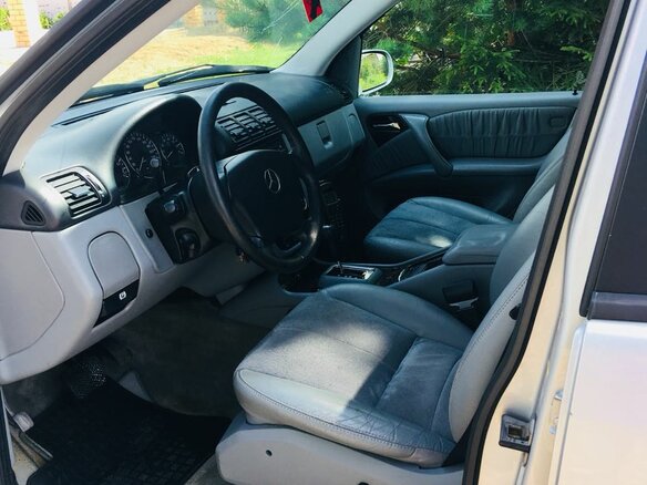 2005 Mercedes-Benz M-Класс 350 I (W163) Рестайлинг, серебристый - вид 8