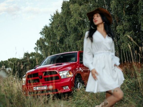2012 Dodge RAM IV (DS/DJ), красный