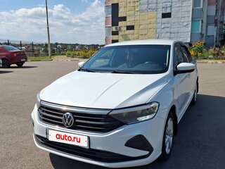 2021 Volkswagen Polo VI, белый, 1300000 рублей, вид 1