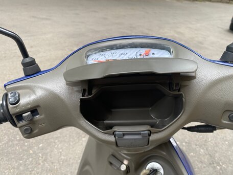 2017 Suzuki Lets 5, синий, 89000 рублей, вид 5