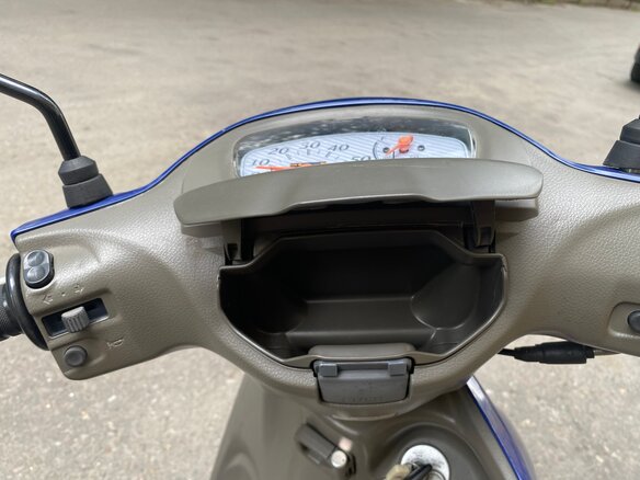 2017 Suzuki Lets 5, синий, 89000 рублей - вид 4