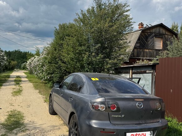 2007 Mazda 3 I (BK) Рестайлинг, серый, 490000 рублей - вид 3