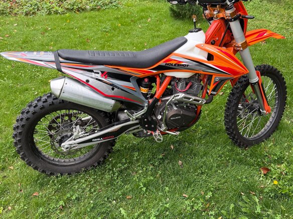 2023 Regulmoto Holeshot, оранжевый, 215000 рублей