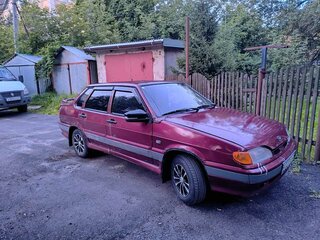 2005 Lada (ВАЗ) 2115, красный, 130000 рублей, вид 3