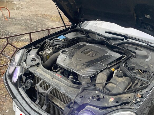 2005 Mercedes-Benz E-Класс 350 III (W211, S211), чёрный, 1000000 рублей - вид 11