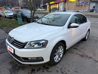 2013 Volkswagen Passat B7, белый, 850000 рублей, вид 1