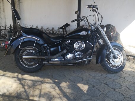 2004 Yamaha XVS1100, чёрный, 500000 рублей, вид 1
