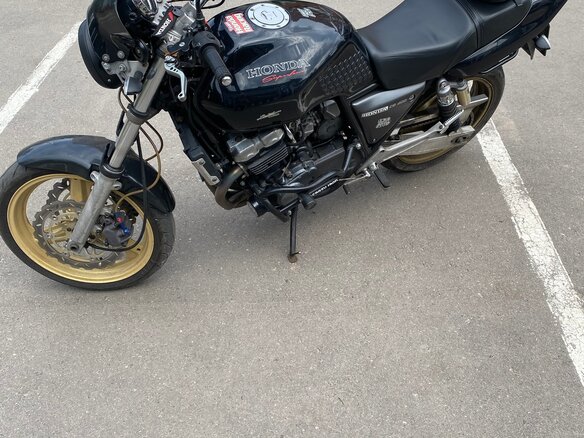 1993 Honda CB 400 Super Four, чёрный, 220000 рублей - вид 2