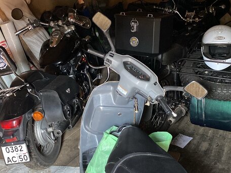 1993 Honda Lead 90, серый, 65000 рублей, вид 4