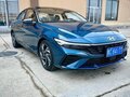 2023 Hyundai Elantra N Line VII (CN7) Рестайлинг, синий - вид 2