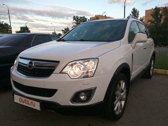 2013 Opel Antara I Рестайлинг, белый