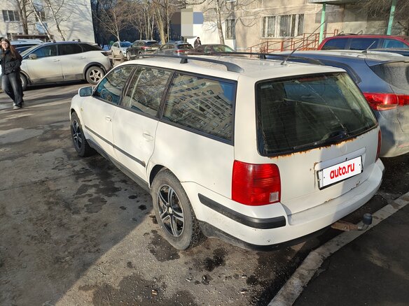 1999 Volkswagen Passat B5, белый, 400000 рублей - вид 5