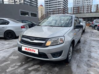 2015 Lada (ВАЗ) Granta I, серебристый, 400000 рублей, вид 1
