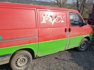 1992 Volkswagen Transporter T4, красный, 335000 рублей, вид 4
