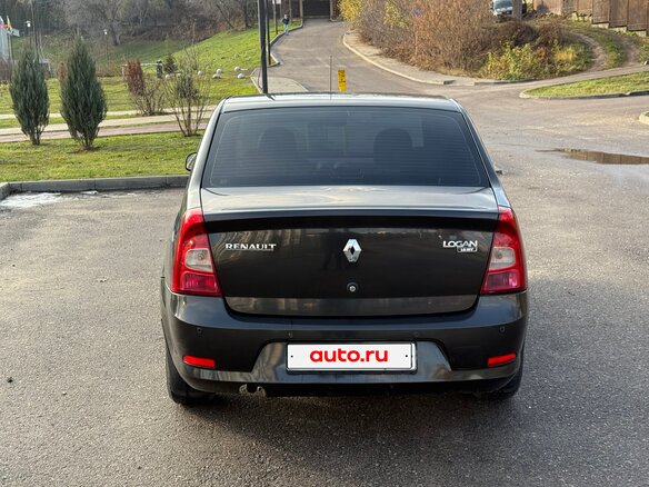 2010 Renault Logan I Рестайлинг, чёрный, 299990 рублей - вид 5