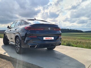 2019 BMW X6 M50i III (G06), синий, 6500000 рублей, вид 5