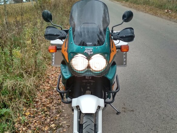 1995 Honda XRV 750 Africa Twin, зелёный - вид 15