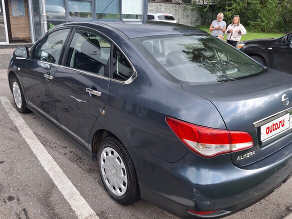 2013 Nissan Almera III (G15), серый, 500000 рублей - вид 3