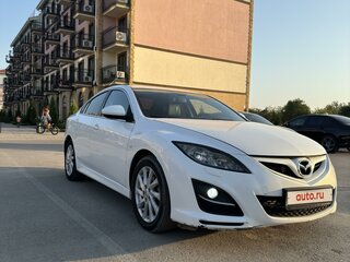 2010 Mazda 6 II (GH) Рестайлинг, белый, 780000 рублей, вид 3