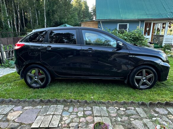 2017 Lada (ВАЗ) XRAY I, чёрный, 600000 рублей - вид 5
