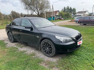 2006 BMW 5 серии 525xi V (E60/E61), чёрный, 880000 рублей, вид 2