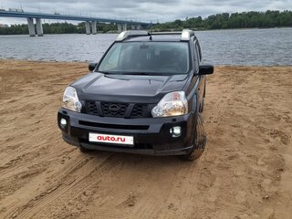 2007 Nissan X-Trail II, чёрный, 1100000 рублей, вид 1