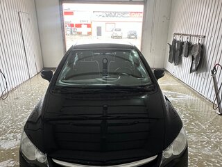 2008 Honda Civic VIII, чёрный, 639000 рублей, вид 5