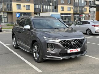 2018 Hyundai Santa Fe IV, серый, 3750000 рублей, вид 1