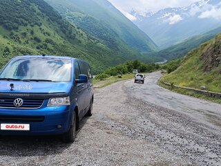 2006 Volkswagen Caravelle SWB 4MOTION T5, синий, 1050000 рублей, вид 3