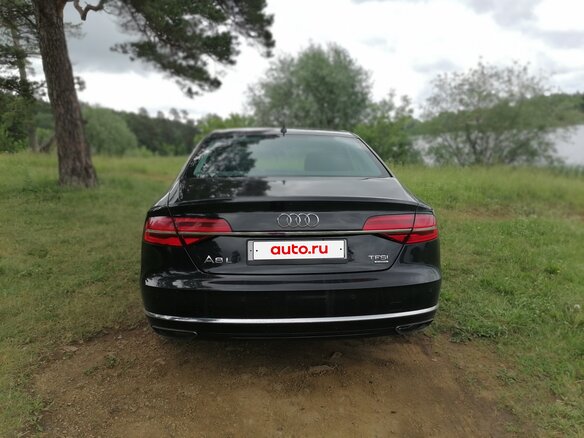 2015 Audi A8 Long III (D4) Рестайлинг, чёрный, 3750000 рублей - вид 4