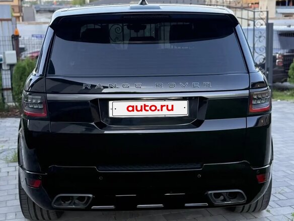 2017 Land Rover Range Rover Sport II, чёрный, 4450000 рублей - вид 4