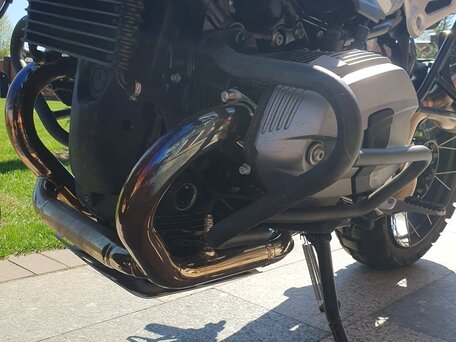 2017 BMW R Nine T Scrambler, серебристый, 1699000 рублей, вид 3