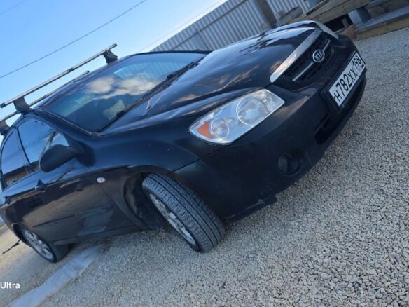 2006 Kia Cerato I, чёрный, 240000 рублей - вид 3
