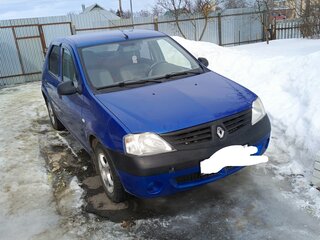 2008 Renault Logan I, синий, 440000 рублей, вид 2